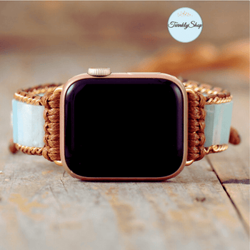 Bracelet Apple Watch Unisexe Amazonite