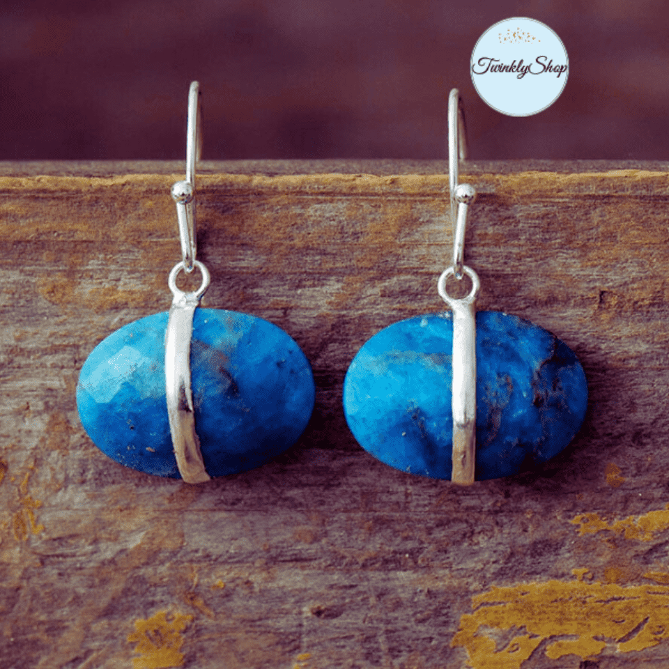 Boucles D'Oreilles Apatite 